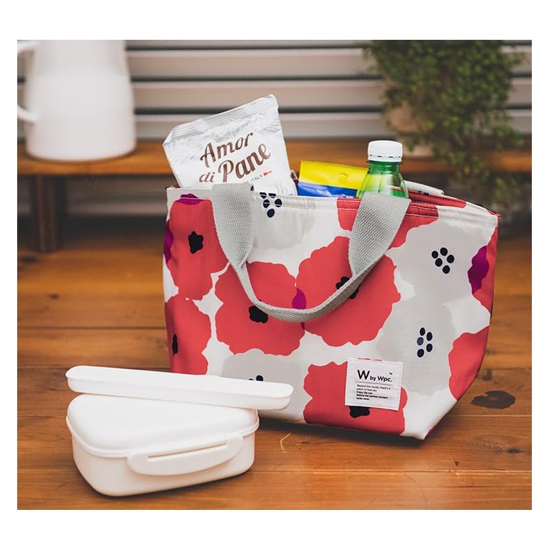 Wpc. Patterns W035-085-204 Peoni Insulated Lunch Bag, Red, Women's, Lunch