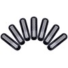 AggAuto Grille Inserts Compatible With Jeep Wrangler JK JKU 2007