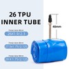 BWSHLF Bike TPU Inner Tube 2pack, 26x1.9/2.3 F/V, 48mm Length