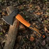 KSEIBI Wood Axe, Small Outdoor Camp Hatchet for Splitting and