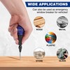 WORKPRO 2PCS Automatic Center Punch with an Extra Replacement Tip,