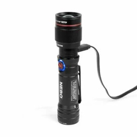 NEBO Redline Flex 450 Lumen Flashlight Pocket Light Rechargeable 6X Zoom w/ Clip