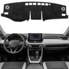 KEYOOG Dashboard Cover Dash Mat Fit for 2024-2019 to-yota RAV4