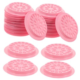 VICASKY 100pcs Eyelash Holders Practical Lash Extension Pallets for Quick Grafting Multiple Grooves Design for Salon DIY Use