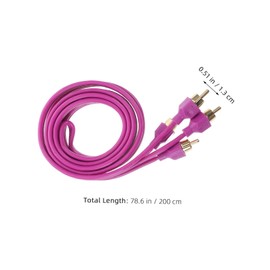 NOLITOY Car Audio Wire Kit Speaker Cables for Car Amplifiers Connecting Cable Easy Installation Enhances Audio Experience