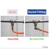 I.Field Air Swivel Fitting 360 Degree Rotating Dual-Axis Quick Plug