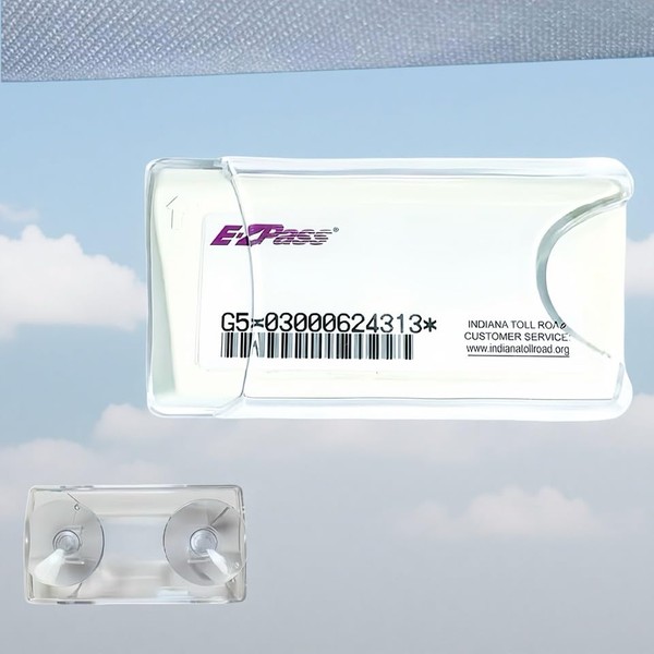 EZ Pass Holder for Mini & iPass (3.7x1.9) - 2