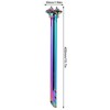 400MM CNC Aluminum Alloy Bicycle Seatpost Adjustable Mountain Bike Saddle