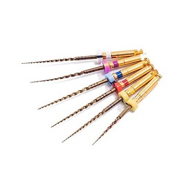 Endodontic Dental Endo Files Rotary NITI Controlled Memory Files X-Pro Gold Taper Tips F1/F2 /F3 /SX /S1 /S2 (Assorted 21MM)