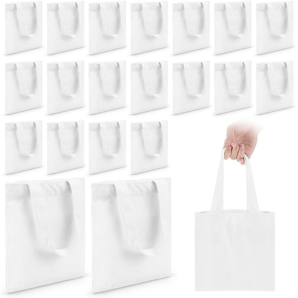 Amylove Mini Tote Bag Sublimation Blank Canvas Tote Bags Reusable