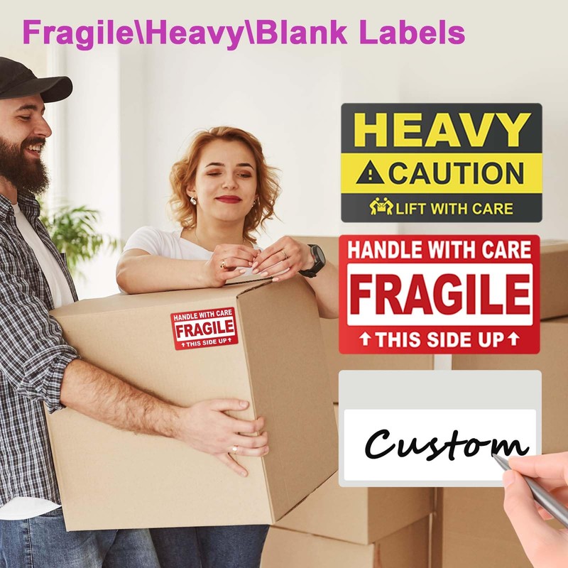 440 Count 3.5" x 2" Large Home Moving Packing Labels