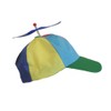 Adult Multi-Colored Baseball Spinning Propeller Hat