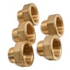 Adaptador de boquilla macho de 3/4 pulgadas x 1 pulgada