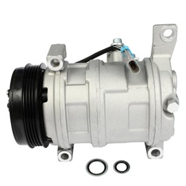 ANGLEWIDE Car AC Compressor for 2000-2014 for GMC Sierra 3500 HD Yukon XL 1500 2500 for Hummer H2 H3 H3T 4.8L 5.3L 6.0L 6.2L 8.1L