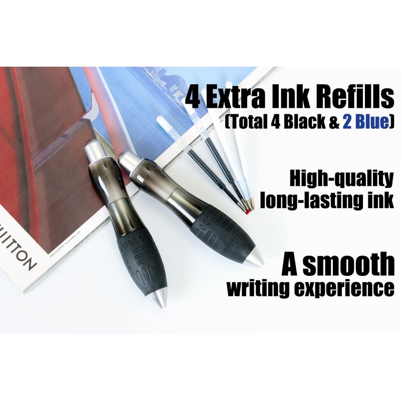 HEAVIER Weighted Pens for Hand Tremors, Parkinsons Patients, Arthritis Hand,