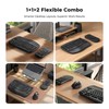MEETION Wave Ergonomic Split Keyboard with Separate Numeric Keypad