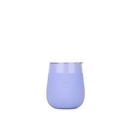 W&P Porter Insulated Glass, 11oz Lavender, Vacuum Insulated Stainless Steel with Ceramic Coating, Leak Proof, Dishwasher Safe