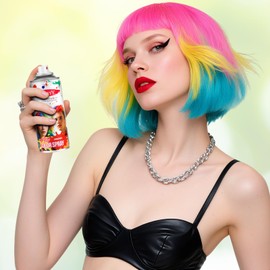 Temporary Hair Color for Kids Women (Black)