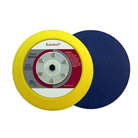 Kassteel 99424 5" PSA Back Up Pad for Makita Sander 16mm Thick Soft for Stone Metric Thread M8x1.25 1 Pad
