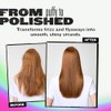 Bed Head by TIGI Straighten Out Anti-Frizz Hair Serum, Smooths,