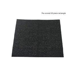 Foam Protective Strip Pad of 50 Self-Stick Non-Slip Surface Grip Pads 1" x 3" Strip Black 1 Pad