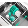 SwetLao Large Sink Dish Drying Rack, Expandable 304 Stainless Steel