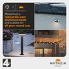 4lite Antheia Solar Outdoor Spike Light (Anthracite) 270lm Motion Sensored