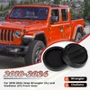 CALBEAU Keyhole Covers for 2018-2024 Jeep Wrangler JL and Gladiator