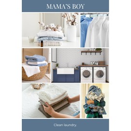 Eco Candle Co. The Mandle Soy Candle for Men - Scents of Clean Laundry - Mama’s Boy, 15 oz. Paint Can - 100% Soy Wax, No Lead, Hand Poured, Phthalate Free, Made from Midwest Grown Soybeans