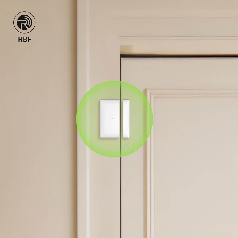 Roombanker Surface-Mounted Door Magnetic Sensor with AES Encryption for Secure