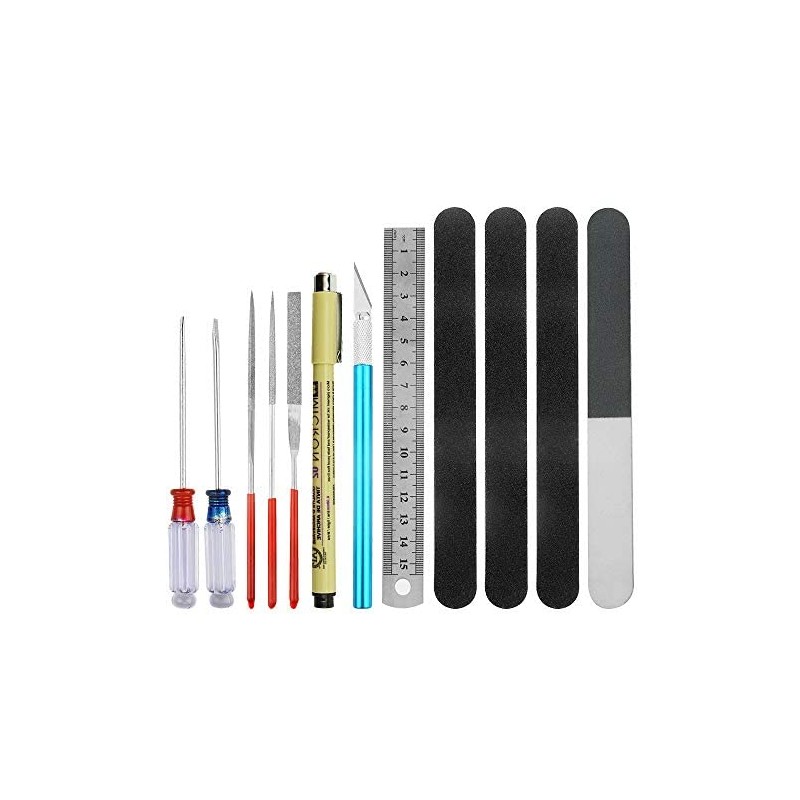 BGTXINGI 19Pcs Modeler Basic Tools Craft Set with Plastic Box