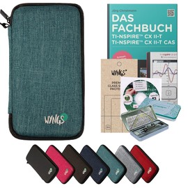 CALCUSO Accessory Geek Pack Turquoise Compatible with Graphing Calculator TI Nspire CX II-T/CX II-T CAS