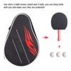 Table Tennis Paddle Case, Table Tennis Bag, Anti-Vibration, Waterproof Material,