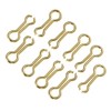 Walmeck 200PCS Brass Sinker Wire Eye for DO-IT Molds