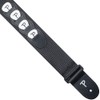 Perri's Leathers Ltd.- Guitar Strap- Nylon Pick Pocket Strap- Black-