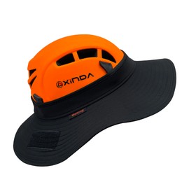 Upgraded Climbing Helmet Sun Hat, Safety Helmets Sun Protection Accessories suit for The Rescue Team, High-Altitude Worker, a Construction Worker (Black)