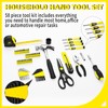 58-Piece Tool Kit Basic Home Repair Tool Set, General Household