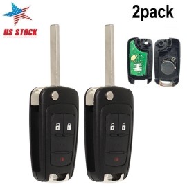 SUPALAND 2 For 2013 2014 2015 2016 2017 Chevy Trax Sonic Spark Equinox Remote Car Key Fob