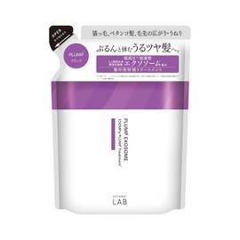 unlabel EX Bounce Treatment, Refill, Exosome, Moonlit Lavender Scent, Moisturizing, Shiny Hair, Wavy, 10.1 fl oz (310 ml)