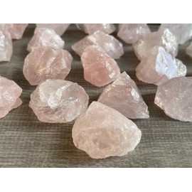 GAF TREASURES Wholesale Raw Rose Quartz Crystals, Natural Rose Quartz Stone, Rough Rose Quartz Crystals, Rose Quartz Rough, Healing Crystals (Rose Quartz, 5 pounds)