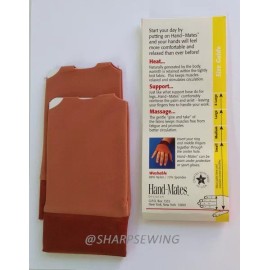 HAND-MATES SUPPORT GLOVES 1 PAIR for SEWING, QUILTING… SIZE X-LARGE #HM-504