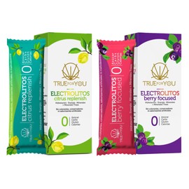 Electrolitos sin Azúcar, Hidratación en Polvo, Fórmula Premium con Minerales Escenciales y Minerales Traza. Keto, Paleo y Vegano, Paquete de 7 Sobres 