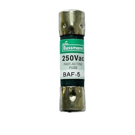 New BAF-5 BAF-5A 250Vac Fast Acting Fuse, Pack of 10