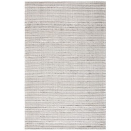 SAFAVIEH Marbella Collection Accent Rug - 4' x 6', Light Brown & Ivory, Flat Weave Wool Design, Ideal for High Traffic Areas in Entryway, Living Room, Bedroom (MRB392T)
