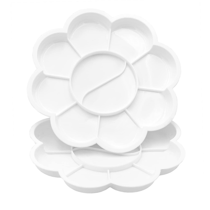 TSI 49013 Mischpalette Blume, 2er Packung, Farbe weiß, 135 mm