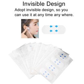 Face Lift Tape, Pack of 40 Lift Face Stickers, Chinlift Patches, Waterproof Facelift Tape Kit, Instant Facelift Tape, Invisible Facelift Tape for Chin, Jawline, Face, Neck Wrinkles