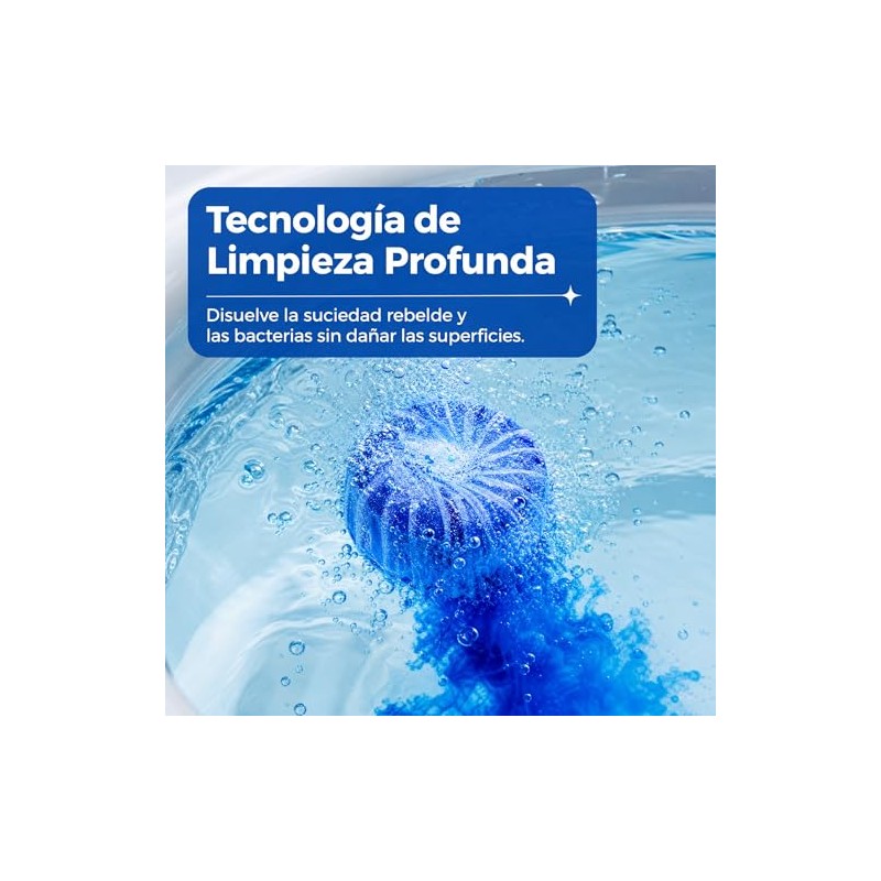 12pcs Pastillas Limpiadoras para Inodoro - Elimina Cal(Toaleta)