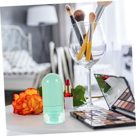 Vaguelly 3pcs Travel Lotion Container Refillable Toiletries Bottles Vibrant Colors Durable Abs Material with Vacuum Sealing for Safe Cosmetic Storage