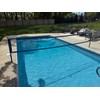 Inground Pool Volleyball Net Set with Max 26 FT Adjustable