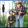 Honoson 20 Pieces Heavy Tension Snap Release Clips Padded Trolling